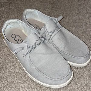 Hey Dude, women’s size 11. Gray. Barely worn